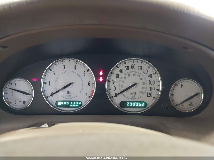 CHRYSLER 300M 2000 VIN 2C3HE66G6YH427013