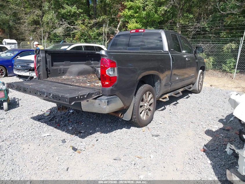 Vin: 5tfsy5f19ex163985, lot: 46624968, toyota tundra limited 5.7l v8 20144