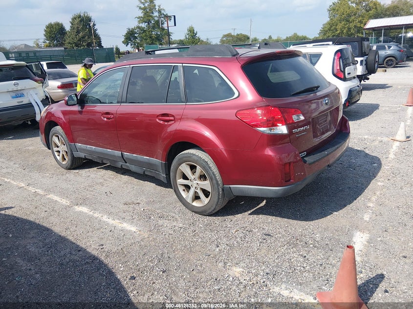 Vin: 4s4brbmc2e3303250, lot: 46624974, subaru outback 2.5i limited 20143