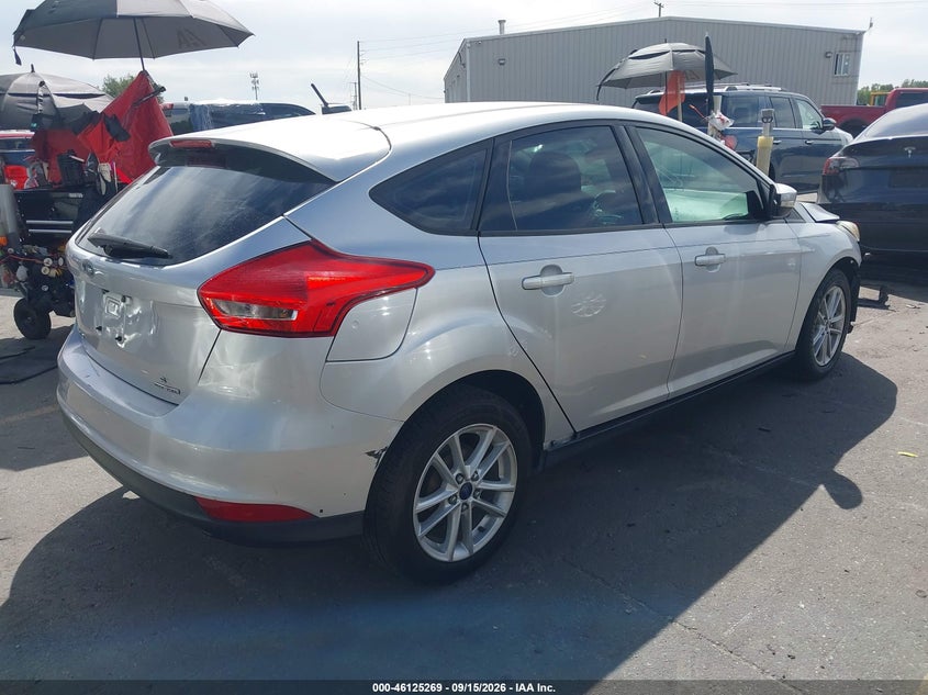 Vin: 1fadp3k29fl369529, lot: 46624989, ford focus se 20154