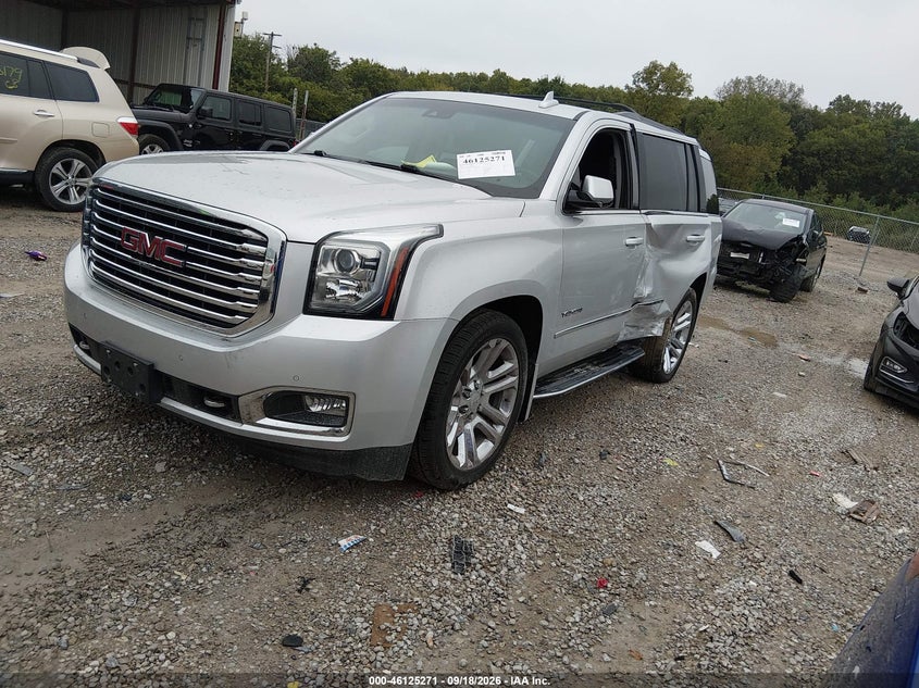 Vin: 1gks2bkc7hr384604, lot: 46624990, gmc yukon slt 20172
