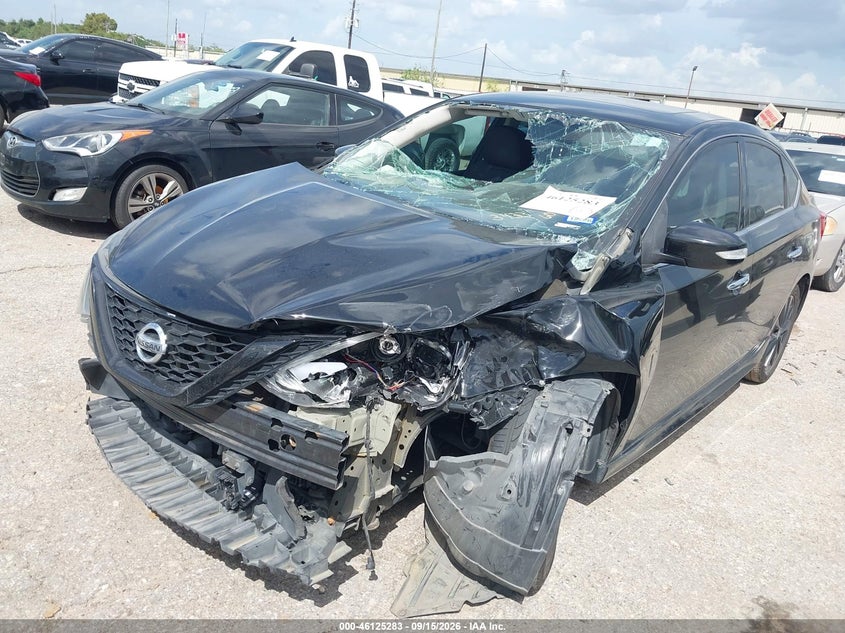 2018 Nissan Sentra, Front End, IAAI, VIN 3N1CB7AP3JY253433 — photo 2