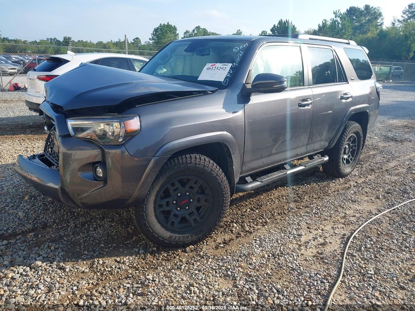 Vin: jtefu5jr0p5285655, lot: 46625012, toyota 4runner sr5 premium 20232