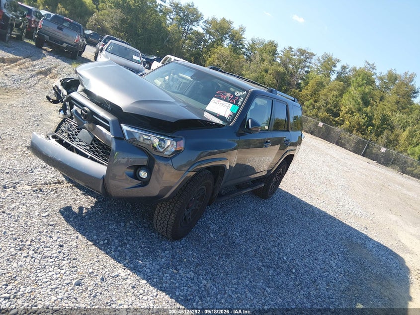 Vin: jtefu5jr0p5285655, lot: 46625012, toyota 4runner sr5 premium 20232