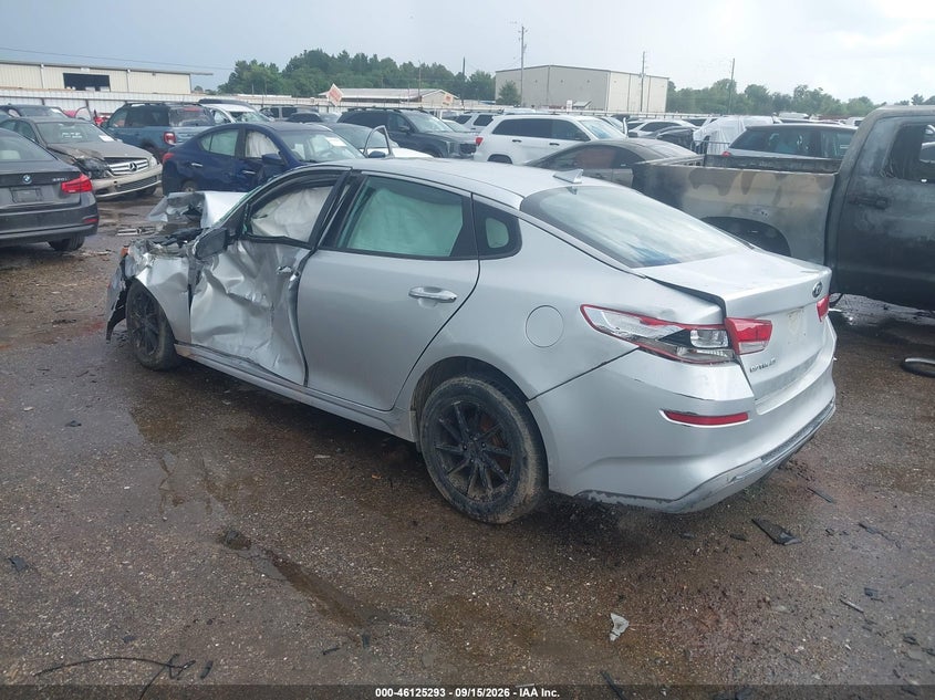 Vin: 5xxgt4l35kg338756, lot: 46625013, kia optima lx 20193