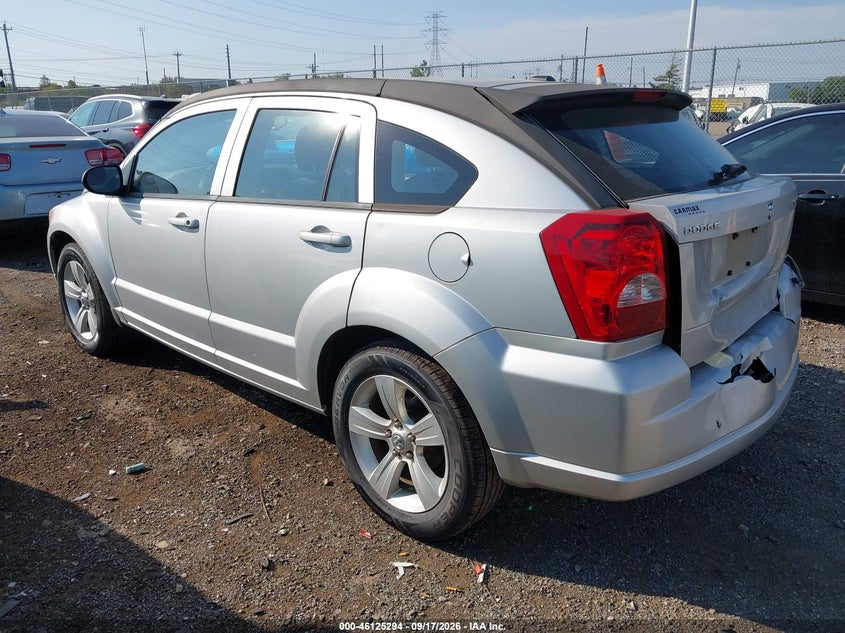 Vin: 1c3cdwda2cd531922, lot: 46625014, dodge caliber sxt 20123