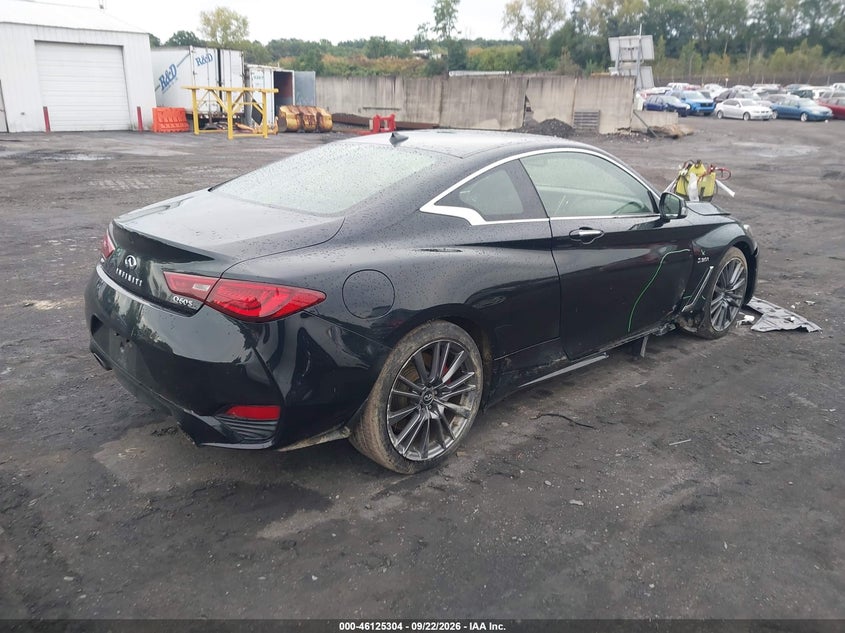 Vin: jn1fv7el4hm700733, lot: 46625024, infiniti q60 3.0t red sport 400 20174