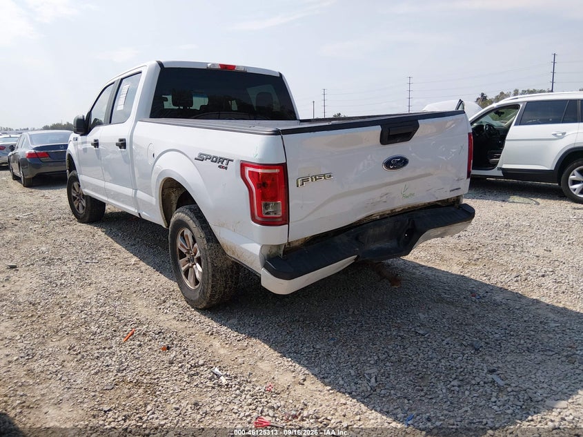 Vin: 1ftfw1ef4gke11718, lot: 46625033, ford f-150 xl 20163