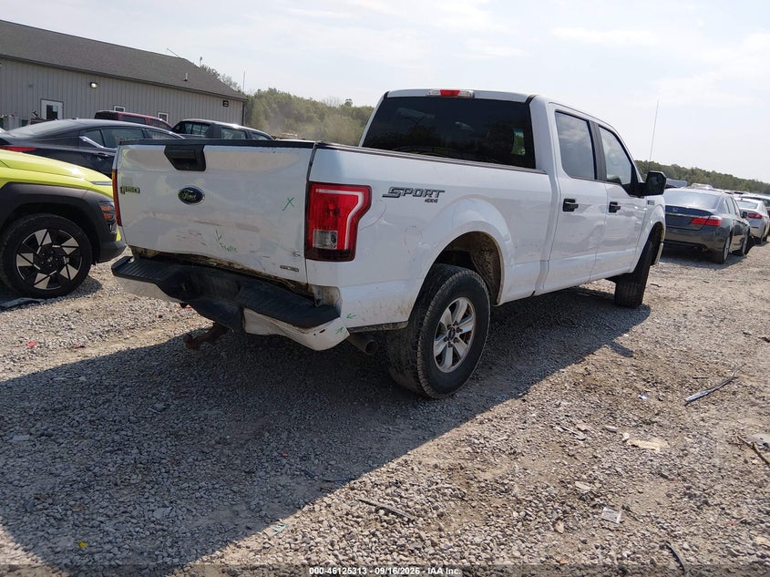 Vin: 1ftfw1ef4gke11718, lot: 46625033, ford f-150 xl 20164
