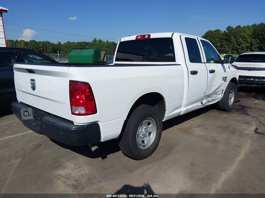 Vin: 1c6rr7fg9ns187266, lot: 46625040, ram 1500 classic tradesman  4x4 6'4 box 20224