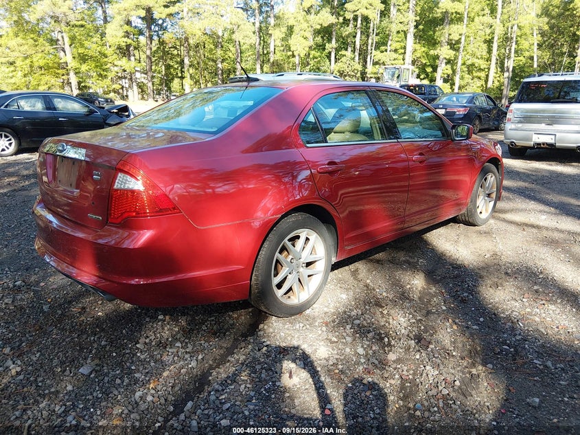 2011 FORD FUSION auction photo 4