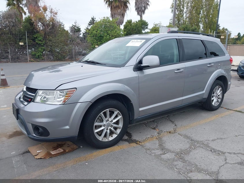 Vin: 3c4pdcbg9gt180963, lot: 46625058, dodge journey sxt 20162