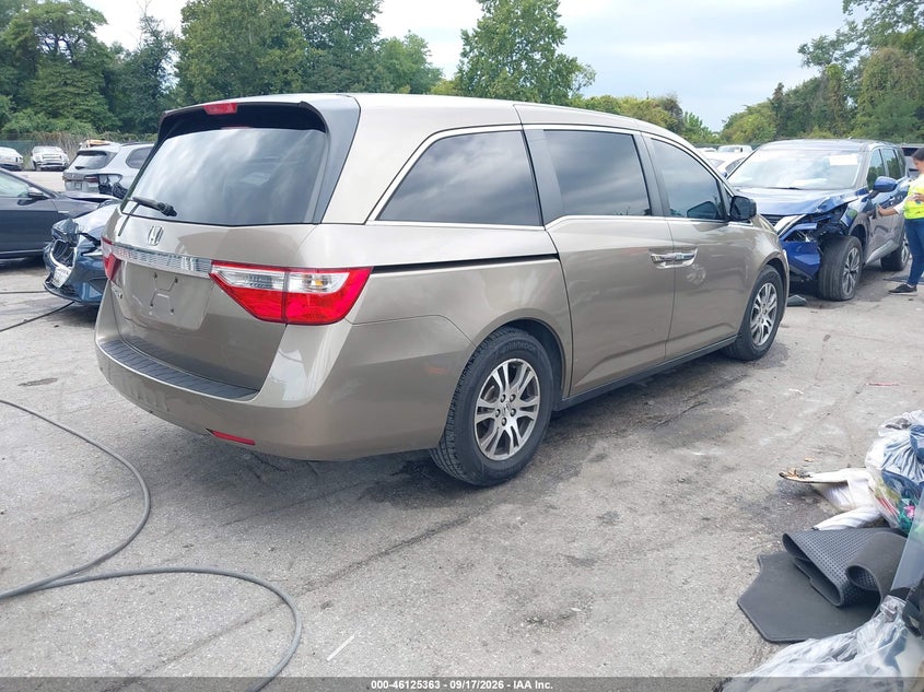 Vin: 5fnrl5h49bb023638, lot: 46625083, honda odyssey ex 20114