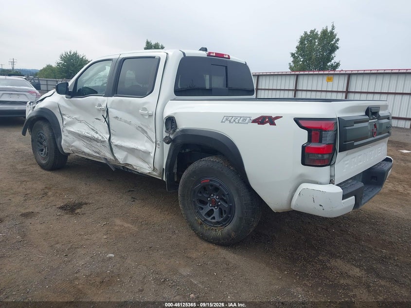 Vin: 1n6ed1ek4tn639173, lot: 46625085, nissan frontier pro-4x 4x4 20263