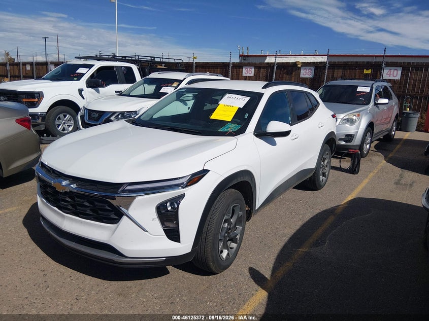 2026 Chevrolet Trax, Rear, IAAI, VIN KL77LHEP9TC195090 — photo 2