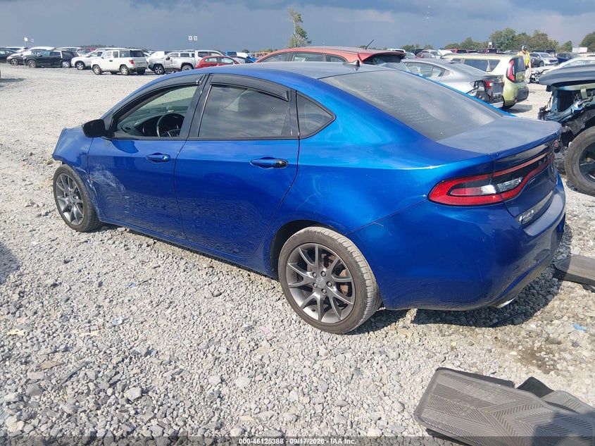 Vin: 1c3cdfba1dd304239, lot: 46625108, dodge dart sxt 20133