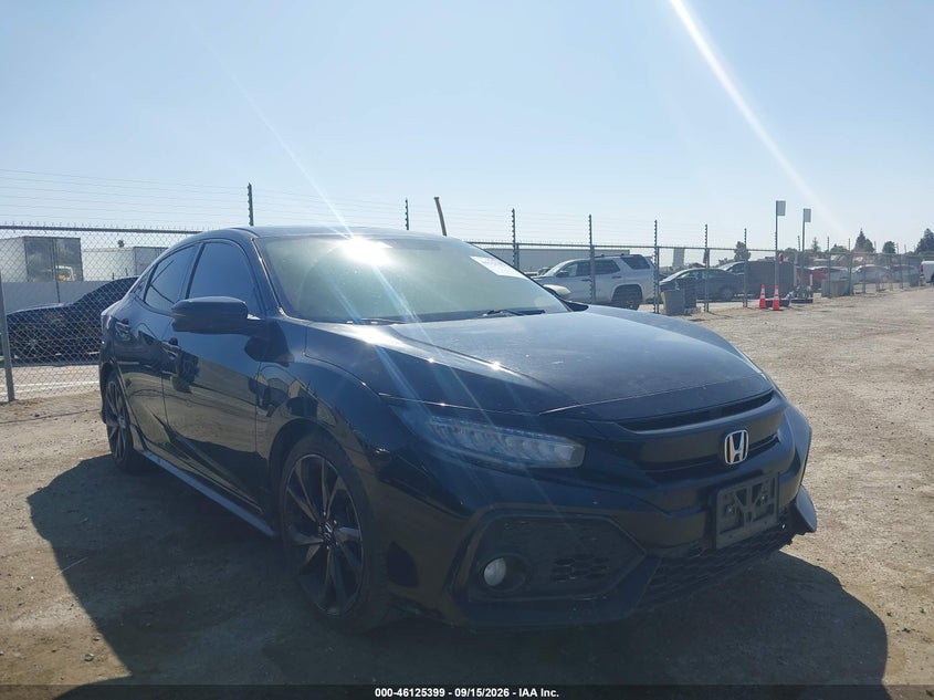 Vin: shhfk7h90ju406314, lot: 46625119, honda civic sport touring 2018 img_1
