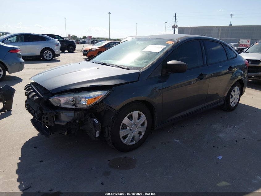 Vin: 1fadp3e29jl216363, lot: 46625129, ford focus s 20182