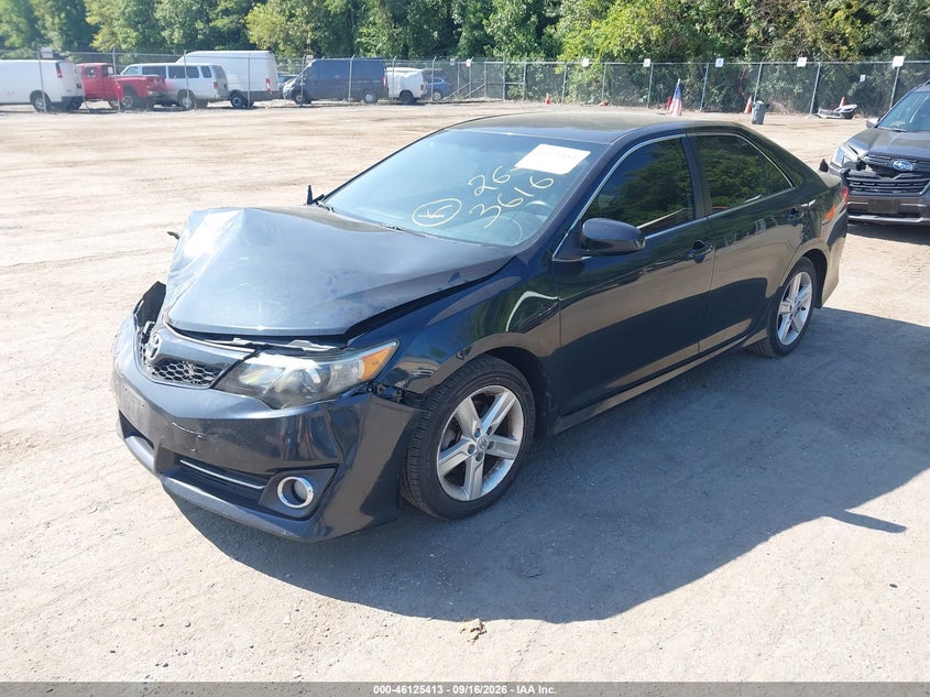 Vin: 4t1bf1fk6cu099292, lot: 46625133, toyota camry se 20122