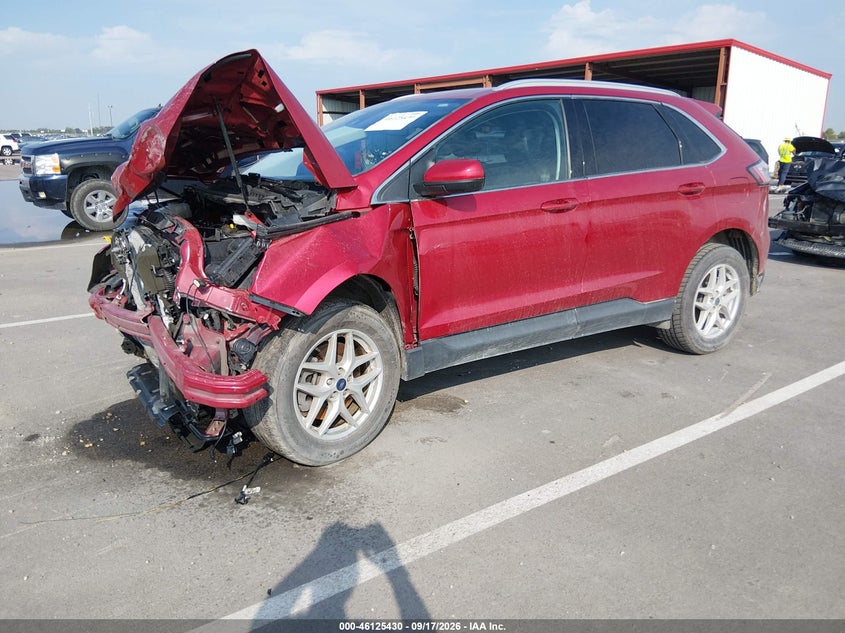 Vin: 2fmpk4j94nba44372, lot: 46625150, ford edge sel 20222