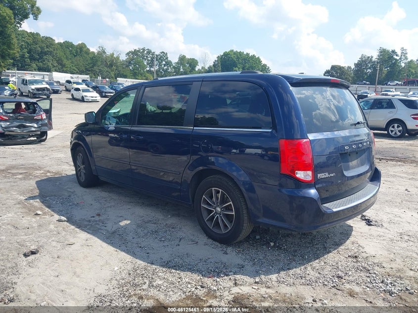 Vin: 2c4rdgcg0hr760282, lot: 46625181, dodge grand caravan sxt 20173
