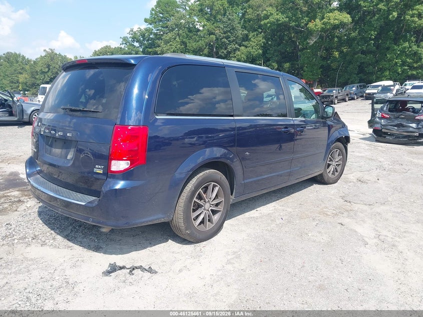 Vin: 2c4rdgcg0hr760282, lot: 46625181, dodge grand caravan sxt 20174