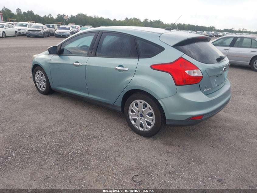 Vin: 1fahp3k29cl420377, lot: 46625190, ford focus se 20123