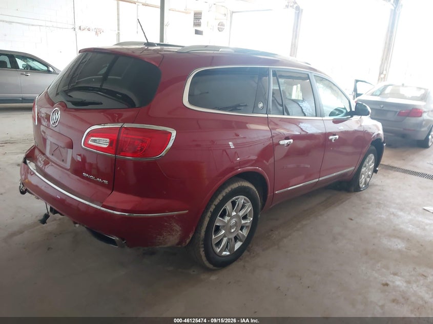 Vin: 5gakrckd5dj259228, lot: 46625194, buick enclave leather 20134