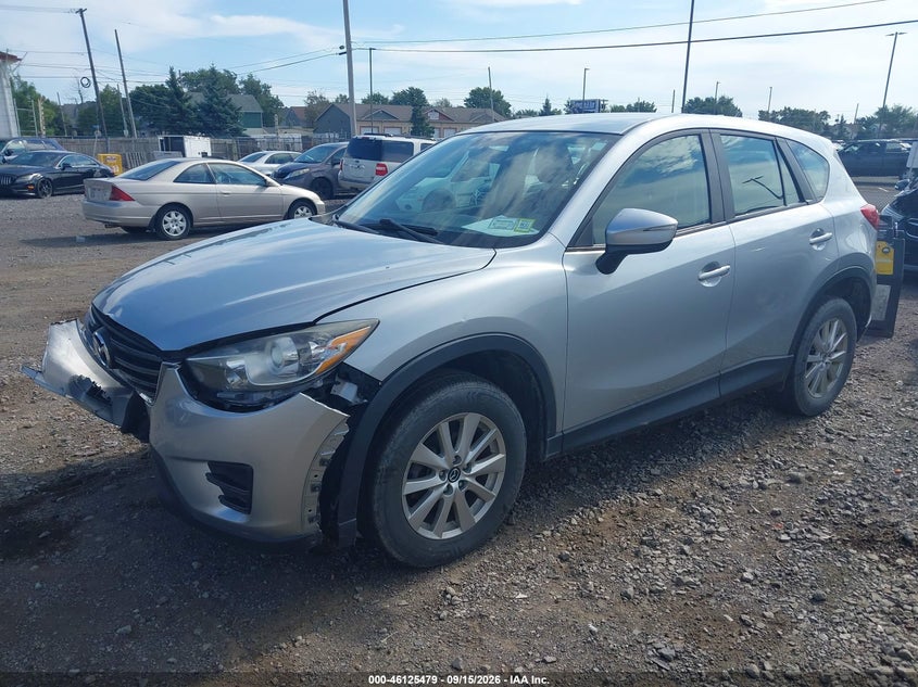 2016 Mazda CX-5, Front End, IAAI, VIN JM3KE4BY6G0713507 — photo 2