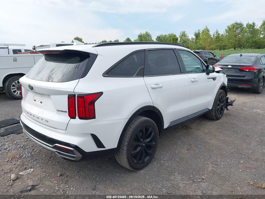 Vin: 5xyrkdlf4mg014234, lot: 46625201, kia sorento sx 20214