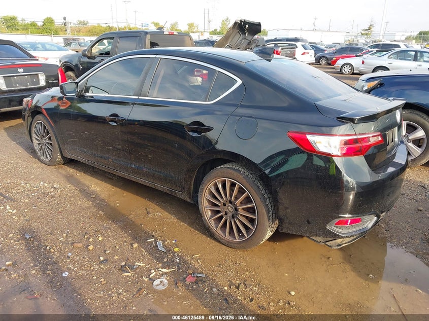 Vin: 19ude2f76ga008046, lot: 46625209, acura ilx premium package/technology plus package 20163