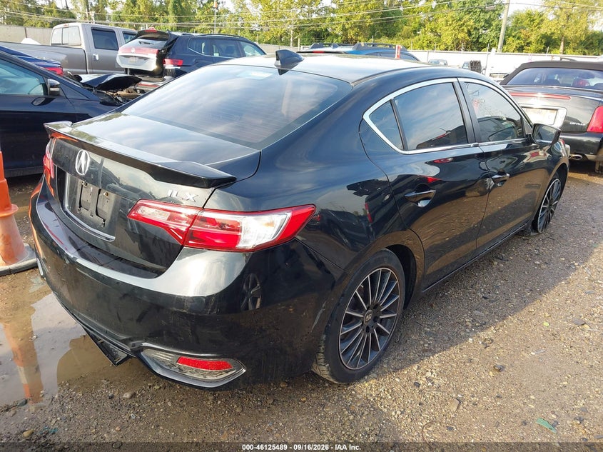 Vin: 19ude2f76ga008046, lot: 46625209, acura ilx premium package/technology plus package 20164