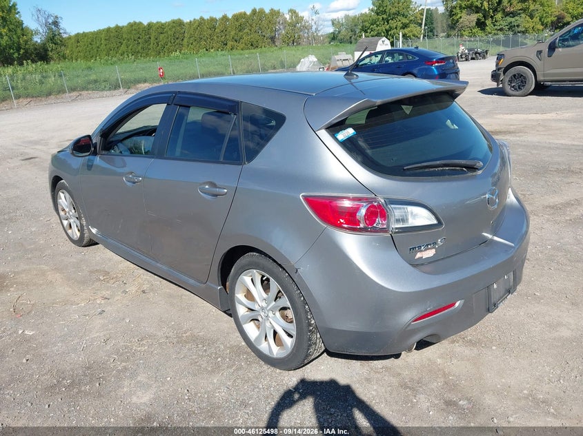 Vin: jm1bl1k65b1359610, lot: 46625218, mazda mazda3 s sport 20113