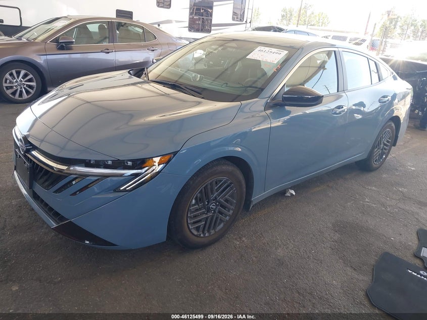 Vin: 3n1ab9cv4ty217266, lot: 46625219, nissan sentra sv 20262