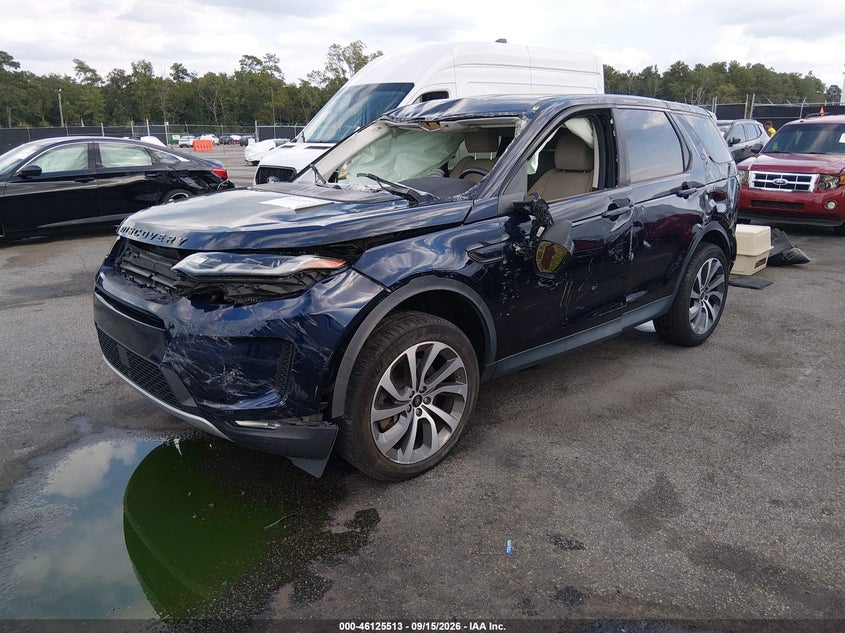 Vin: salcp2fx5lh854800, lot: 46625232, land rover discovery sport se 20202
