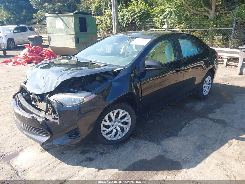 2018 Toyota Corolla, Удар спереди, IAAI, VIN 2T1BURHE8JC108391 — фото 2