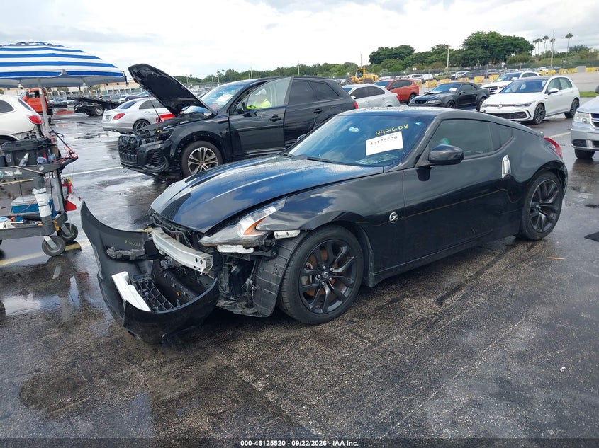 Vin: jn1az4eh1lm822984, lot: 46625240, nissan 370z 7-speed automatic 20202