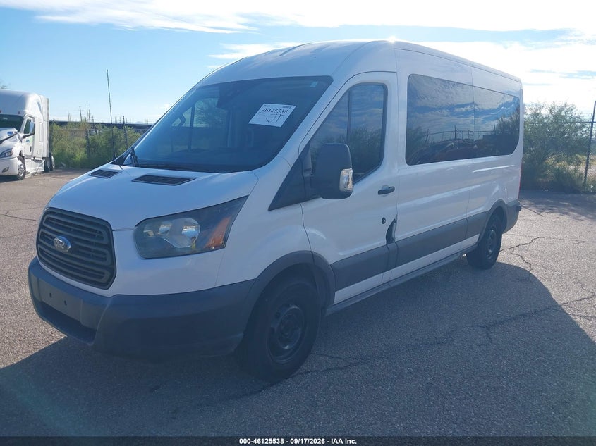 Vin: 1fbzx2cm6gkb48623, lot: 46625258, ford transit-350 xl 20162