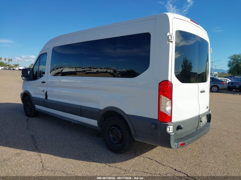 Vin: 1fbzx2cm6gkb48623, lot: 46625258, ford transit-350 xl 20163