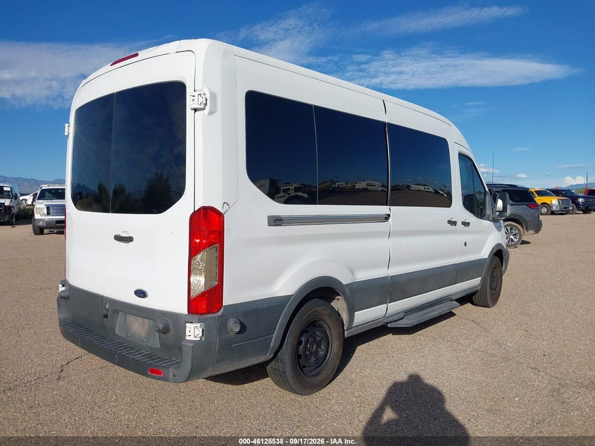 Vin: 1fbzx2cm6gkb48623, lot: 46625258, ford transit-350 xl 20164