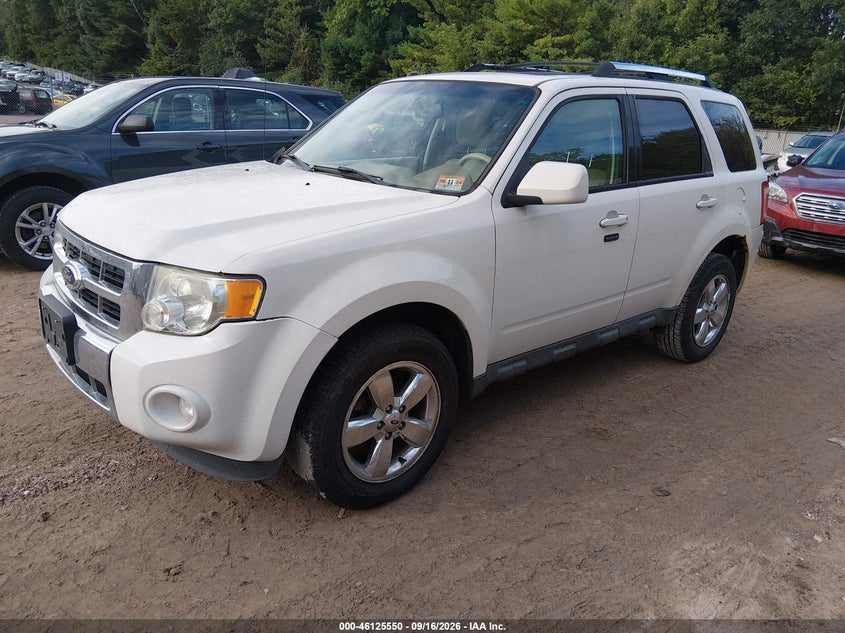 Vin: 1fmcu0eg2ckc73453, lot: 46625270, ford escape limited 20122
