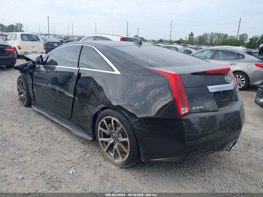 Vin: 1g6dv1ep4b0127208, lot: 46625274, cadillac cts-v 20113