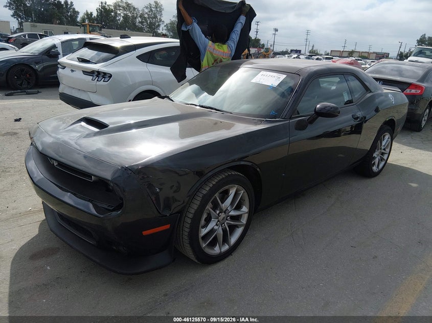 Vin: 2c3cdzkg6nh175781, lot: 46625290, dodge challenger gt awd 20222