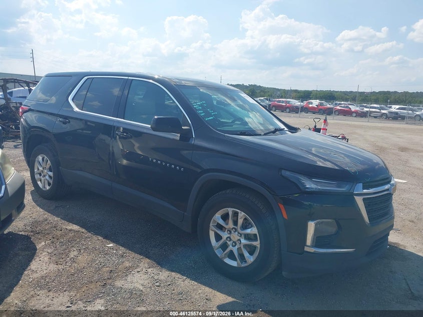 Vin: 1gnerfkw0pj245957, lot: 46625296, chevrolet traverse fwd ls 2023 img_1