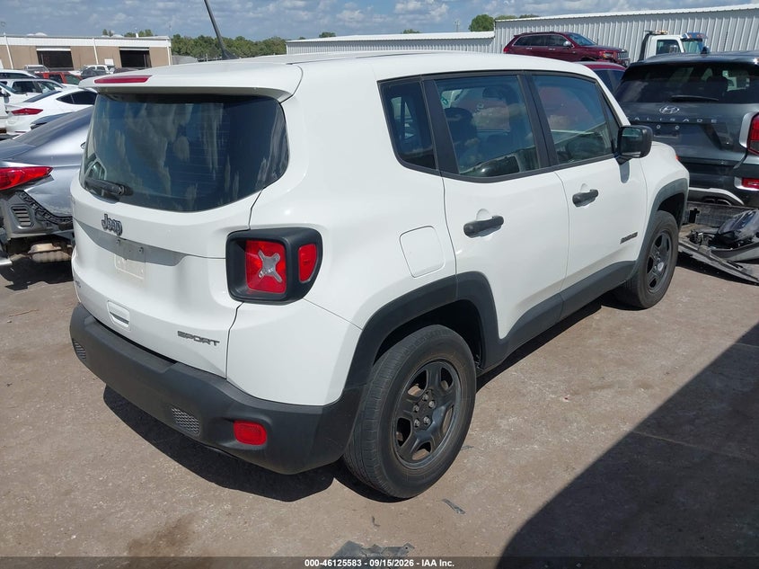2019 JEEP RENEGADE auction photo 4