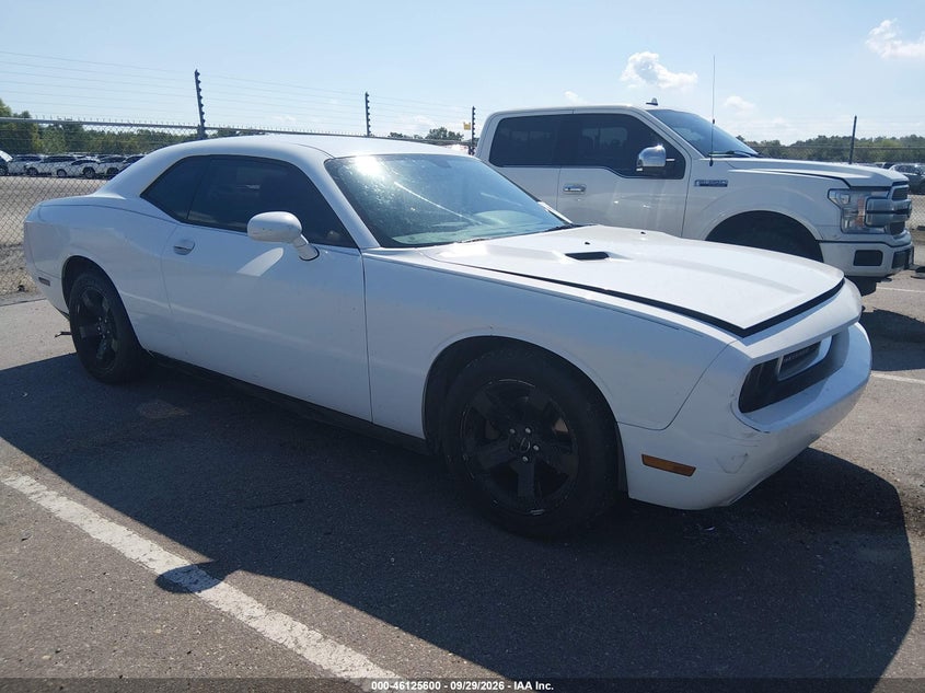 Vin: 2c3cdyag7dh569512, lot: 46625320, dodge challenger sxt 20131