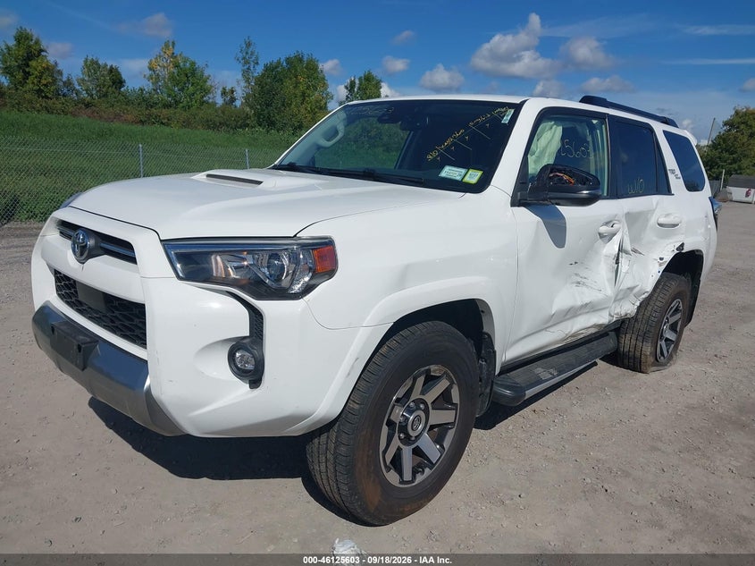 Vin: jteru5jr7n6059214, lot: 46625323, toyota 4runner trd off road premium 20222