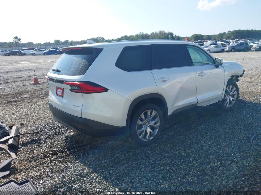 Vin: 5tdacab55rs029207, lot: 46625352, toyota grand highlander hybrid limited 20244