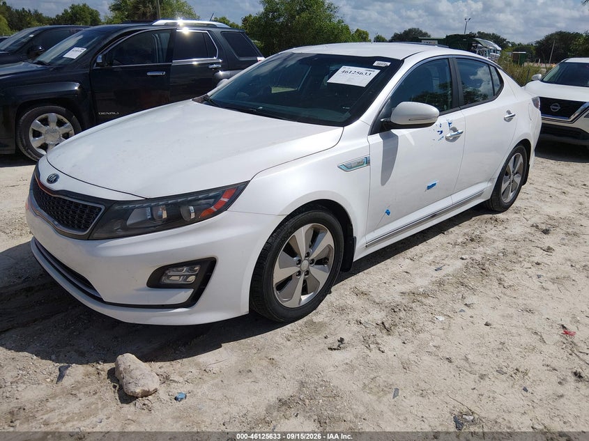 Vin: knagn4adxf5091733, lot: 46625353, kia optima hybrid ex 20152