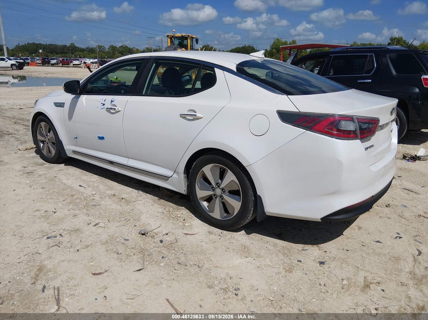 Vin: knagn4adxf5091733, lot: 46625353, kia optima hybrid ex 20153